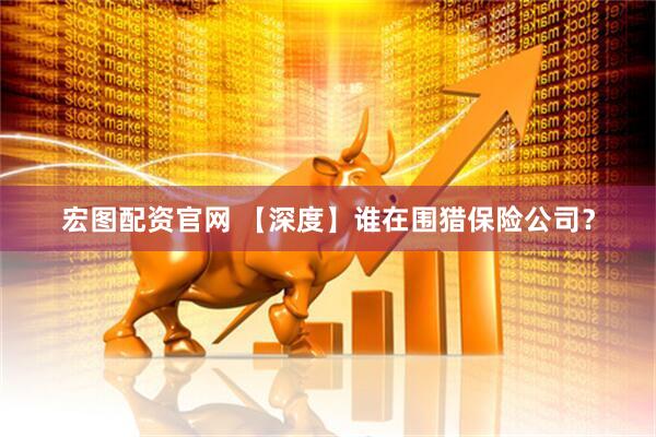 宏图配资官网 【深度】谁在围猎保险公司？