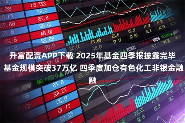升富配资APP下载 2025年基金四季报披露完毕 基金规模突破37万亿 四季度加仓有色化工非银金融